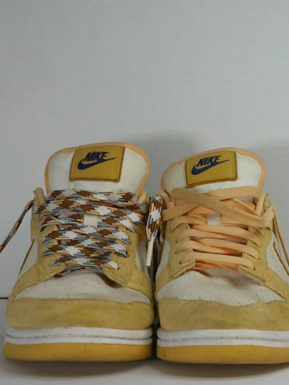 Nike Dunk Low yellow suede Lemon Drop 8.5